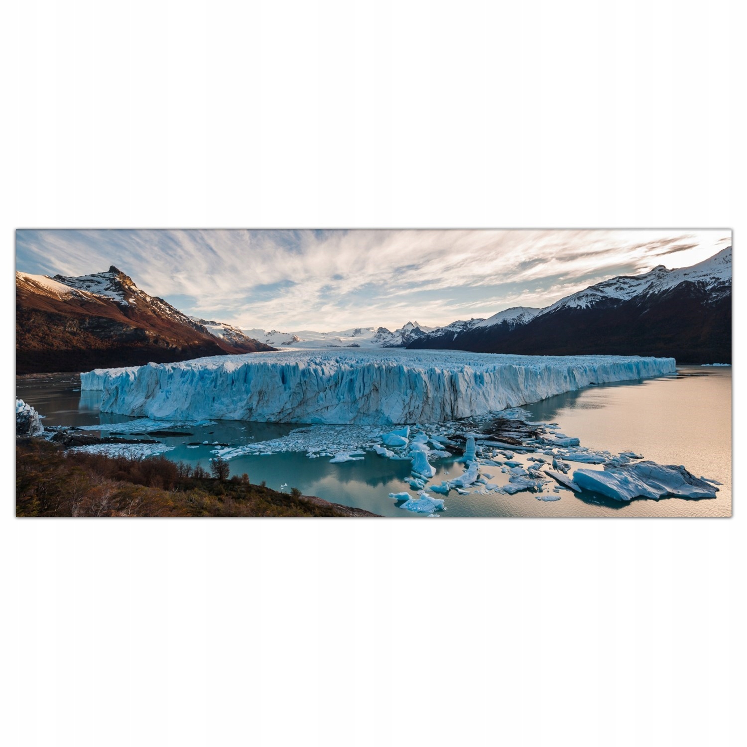 Ledovec Perito Moreno 125 x 50 cm Lacobel do kuchyně