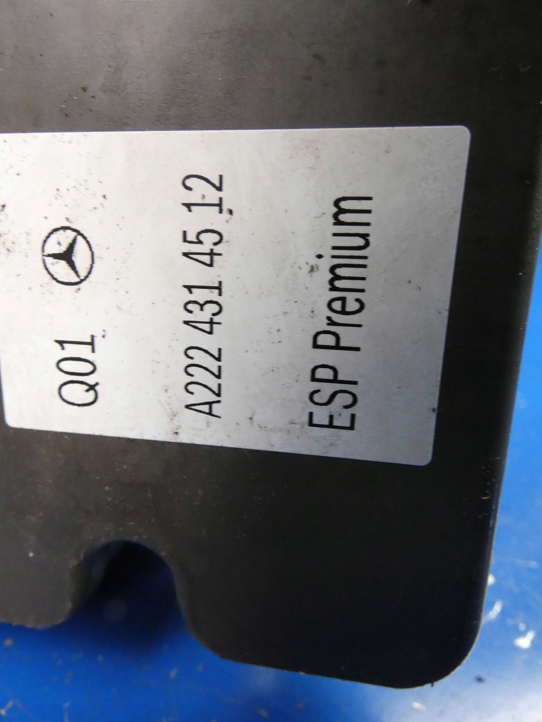 MERCEDES S KLASA W222 pump control unit ABS