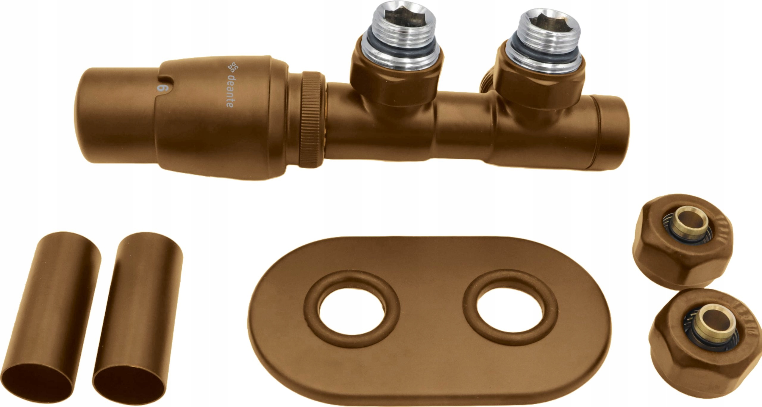 Deante Termostatický ventil pro koupelnový radiátor levý Agi CZL1