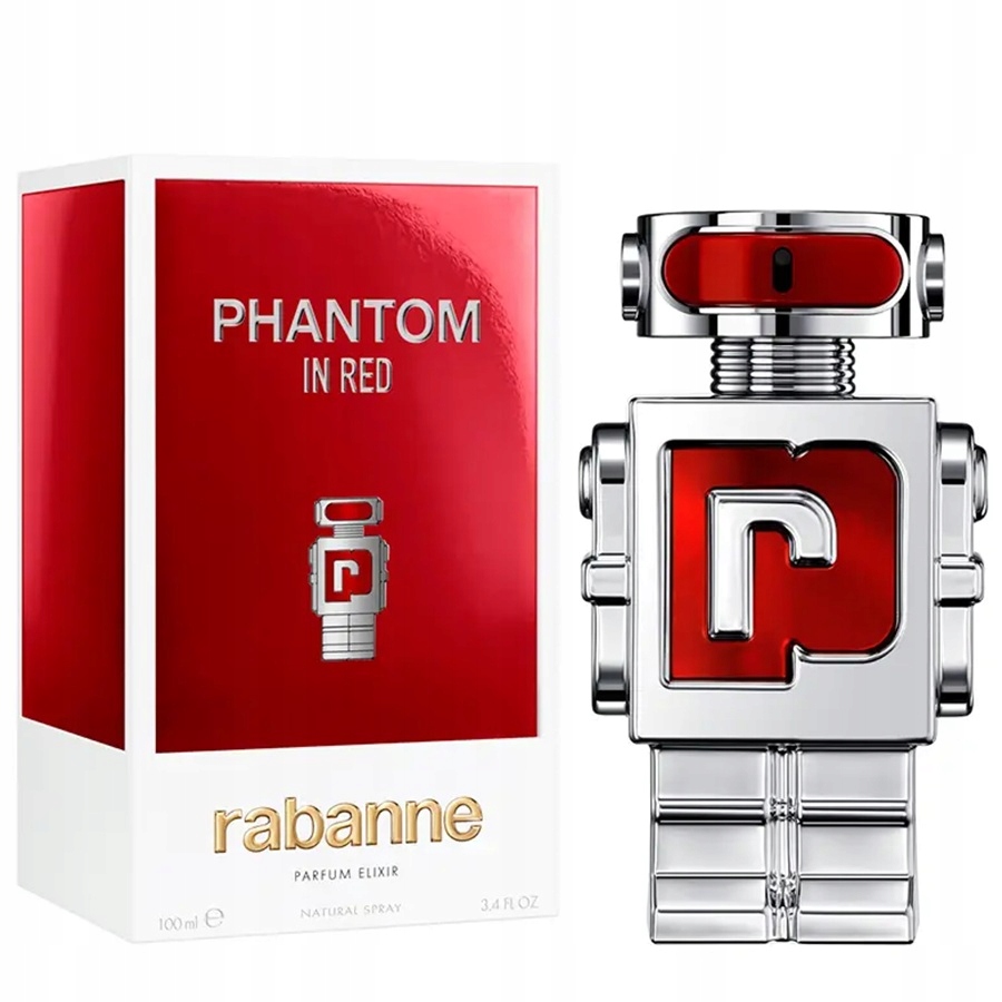 Rabanne Phantom In Red Parfum Elixir dla mężczyzn 100 ml