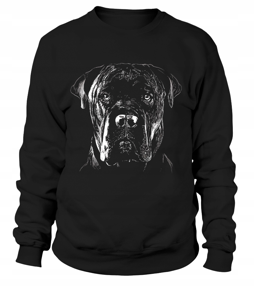 Pánská Mikina Pes Cane Corso Černá XL pro muže, muže a muže