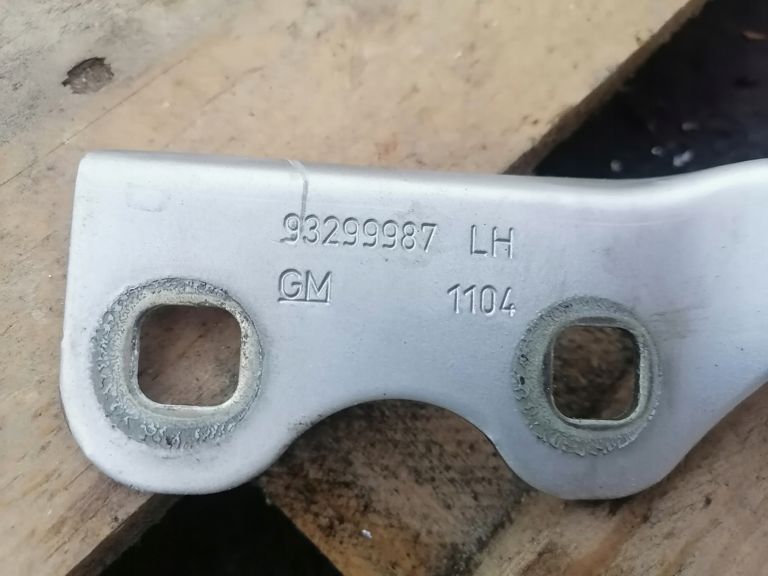 OPEL MERIVA A Scharnier der Kühlergrill rechts oder links Original