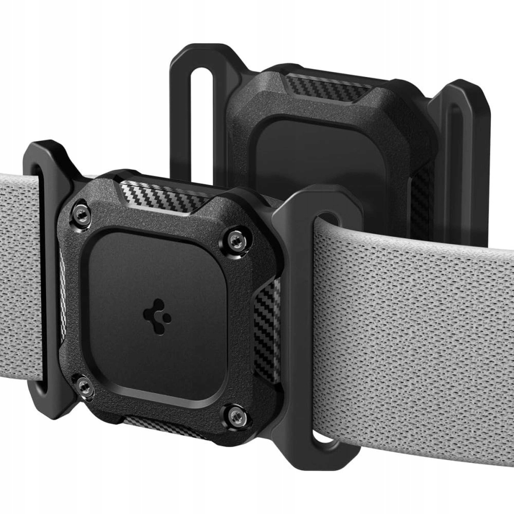 Etui Spigen Tough Armor Pet Collar na AirTag 1 2 czarne