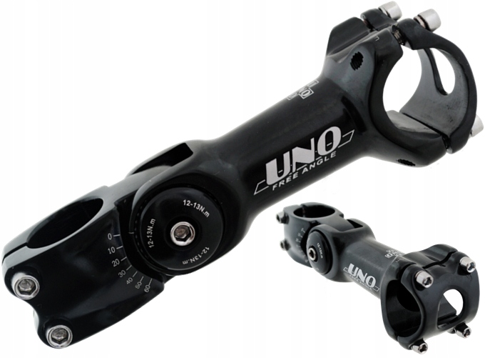 Uno Mostek Wspornik Kierownicy Regulowany 31,8x110