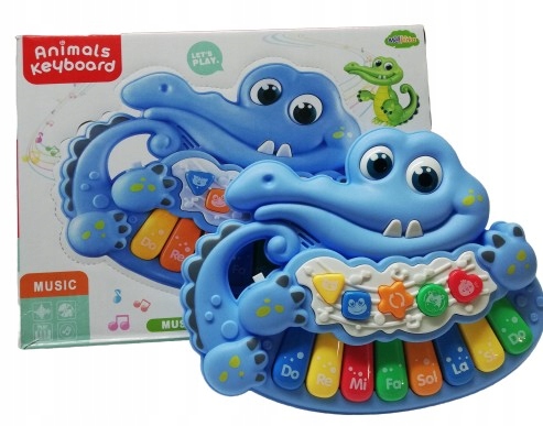 

Interaktywna zabawka pianinko grające zwierzątka