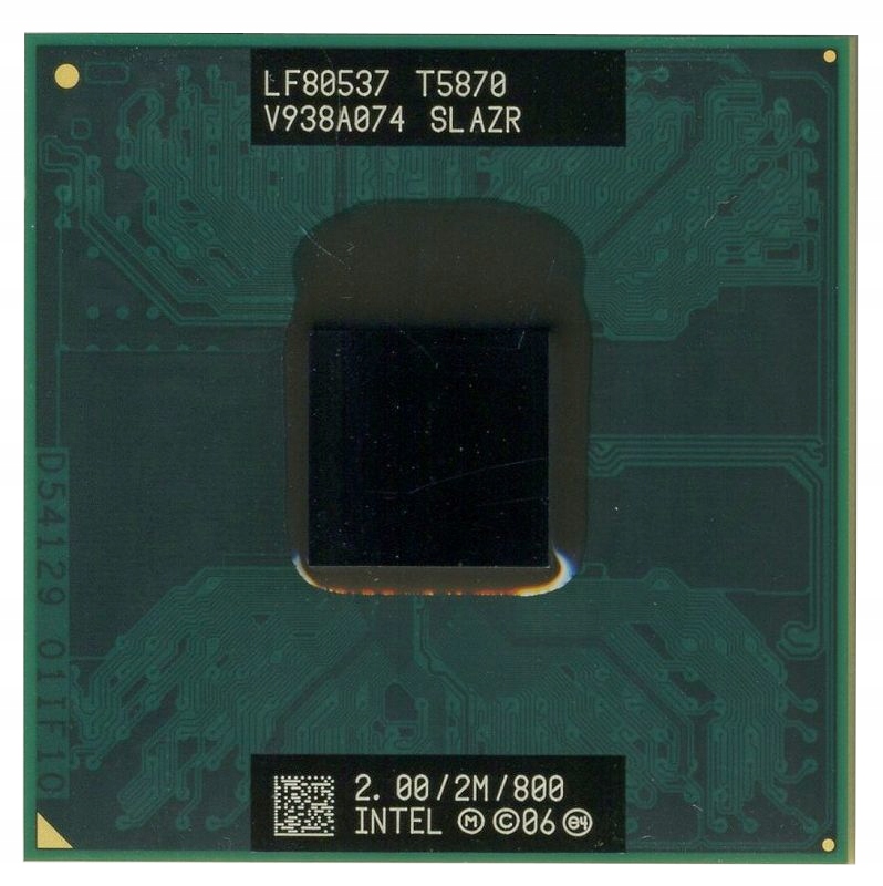 PROCESOR INTEL CORE 2 DUO T5870 2X2.00 GHZ SLAZR