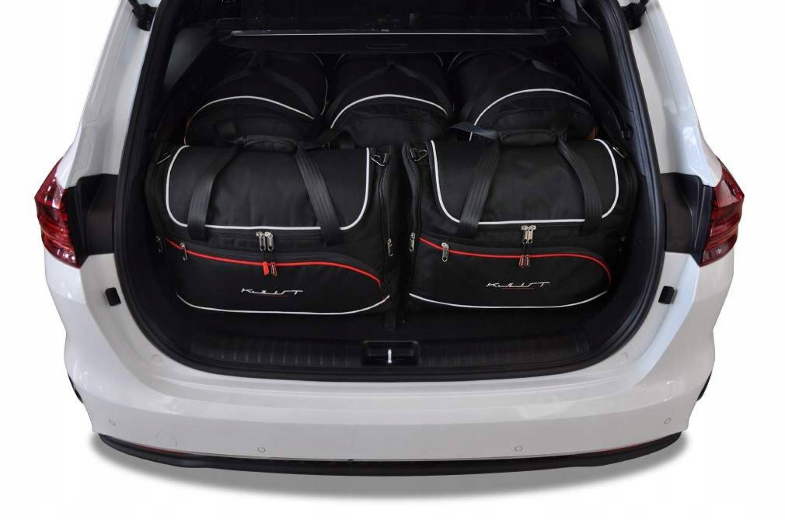 J&j Automotive Sada 5ks cestovných tašiek Aero pre Kia Cee'd Kombi 2018+