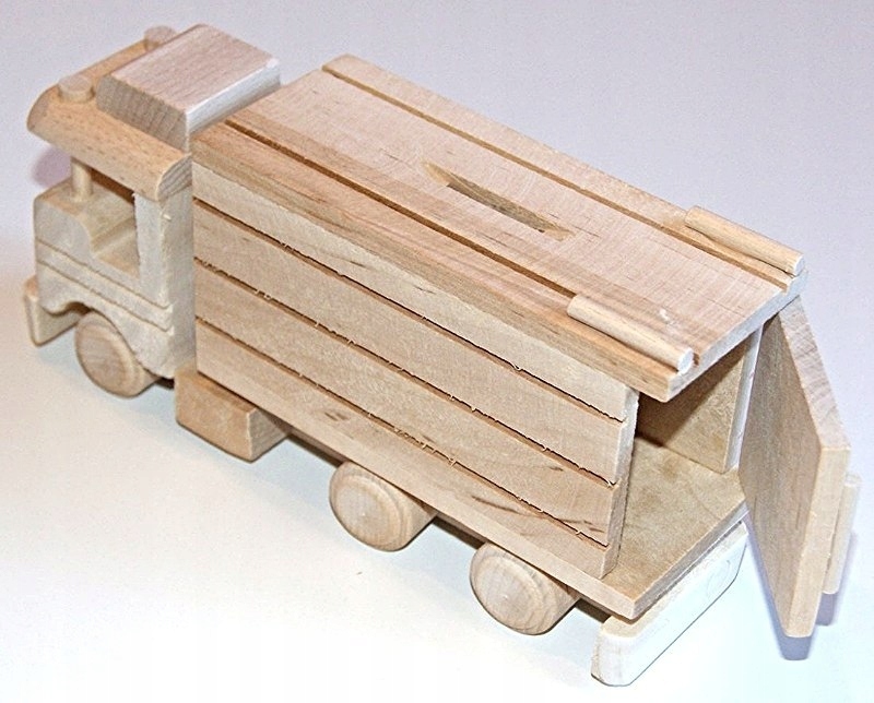 Автомобиль деревянный Копилка Польский