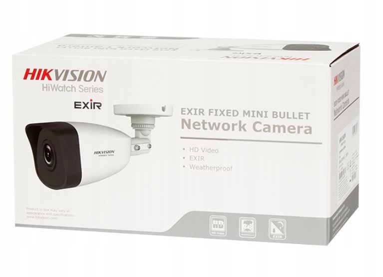 KAMERA HIKVISION 4Mpx IP ZEWNĘTRZNA 2560x1440p IR Model HWI-B140H(C)
