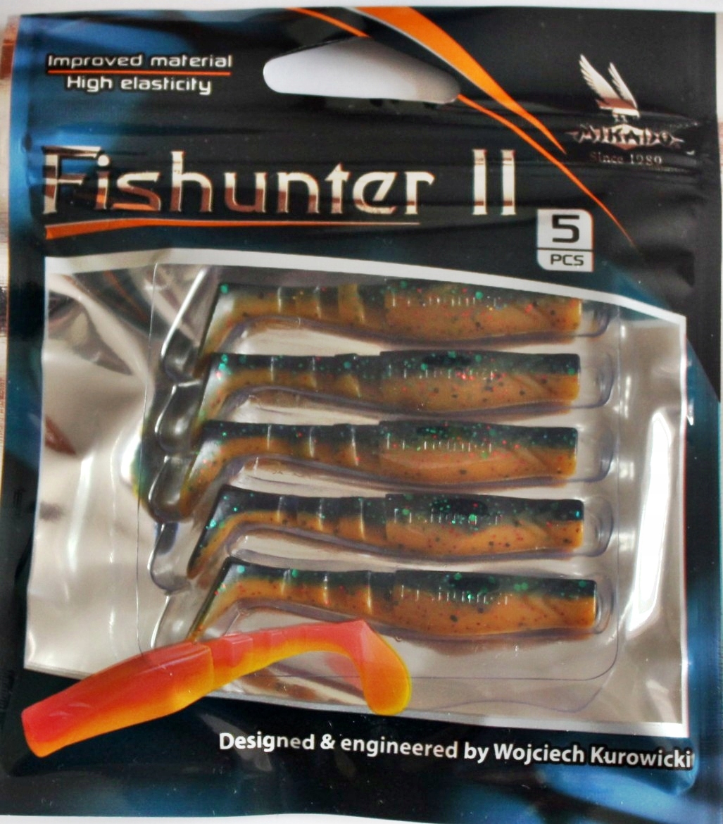 Mikado Gumy Fishunter II PMFHL5.5-311 5,5cm. 5 Sztuk