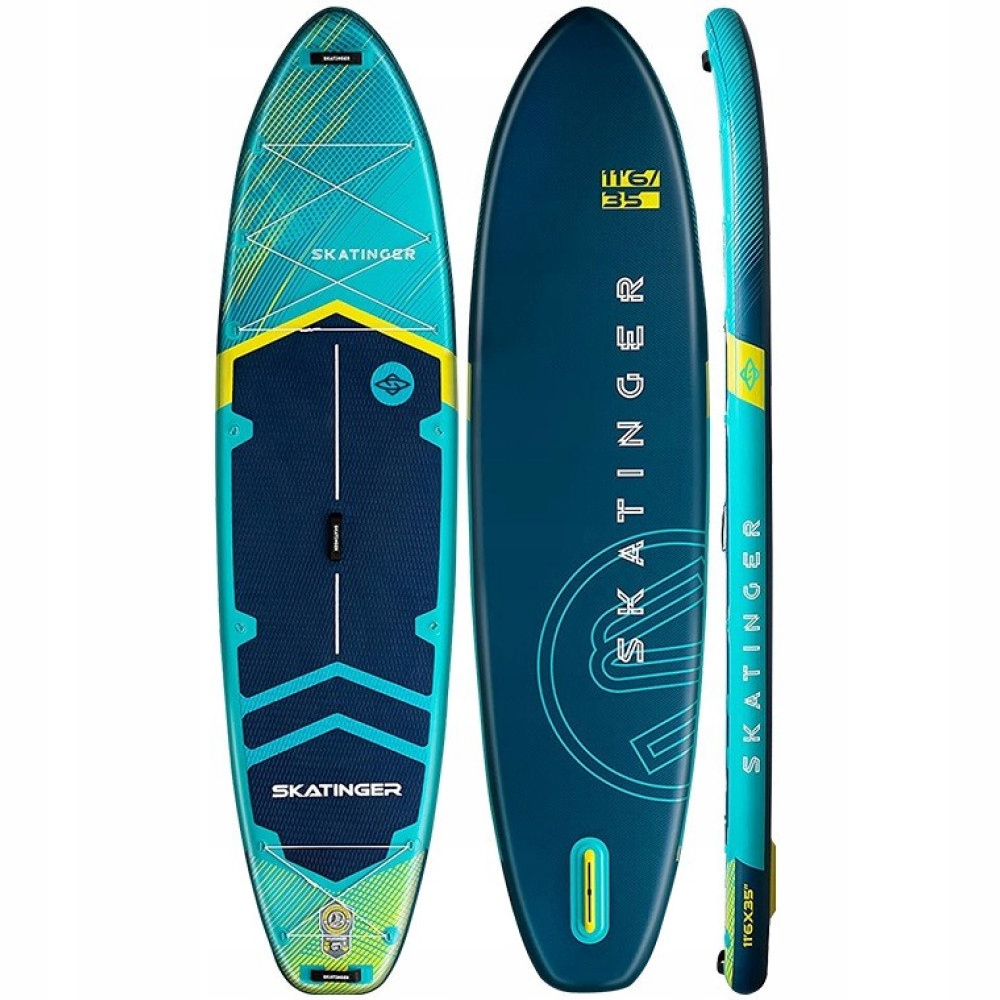 Sup deska Skatinger Prana light bule 350x89x15 Yoga