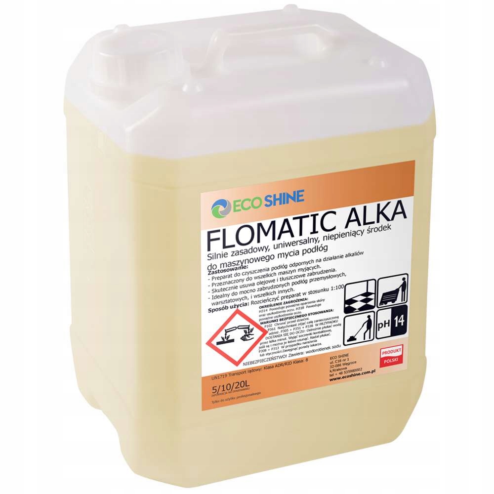 

Eco Shine Flomatic Alka 5 L Płyn do maszynowego