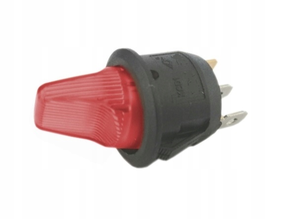 

Przełącznik z dźwignią Lizak 230V 3p CZERWONY(2844