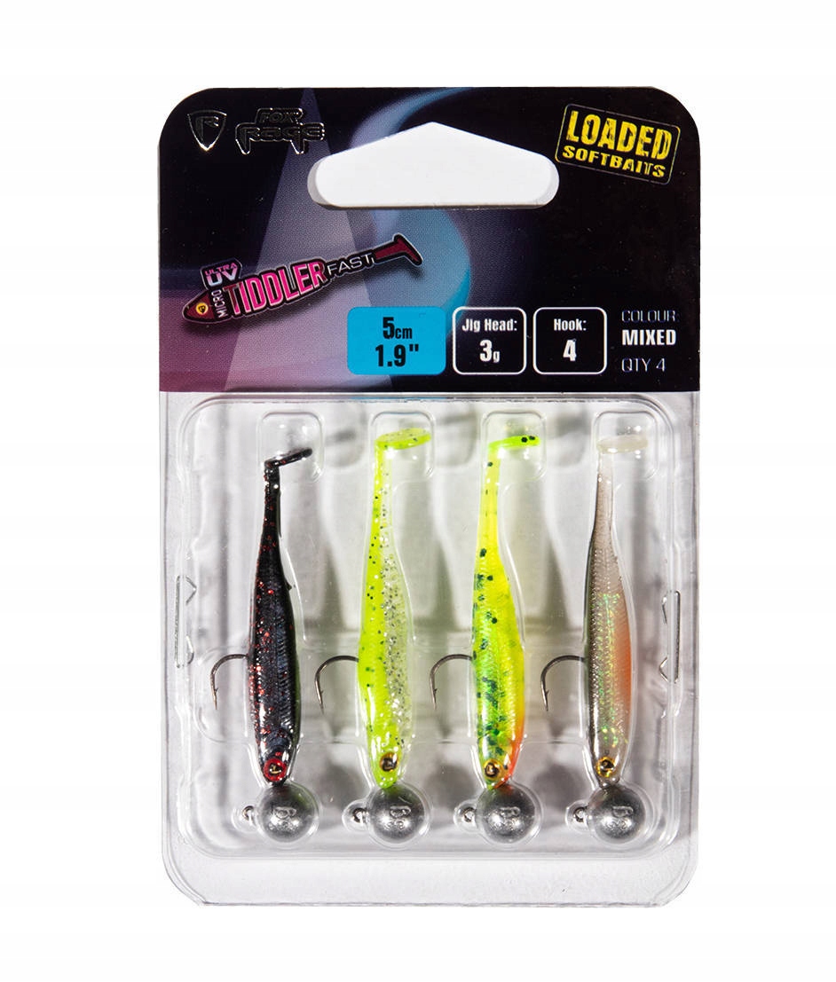 Zestaw Gum Fox Rage Micro Tiddler Fast Uv