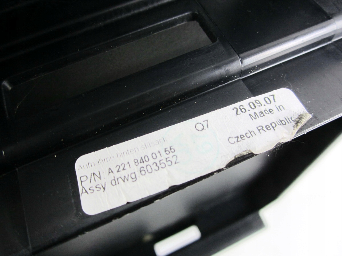 passenger compartment door for narty Mercedes CL W216 C216
