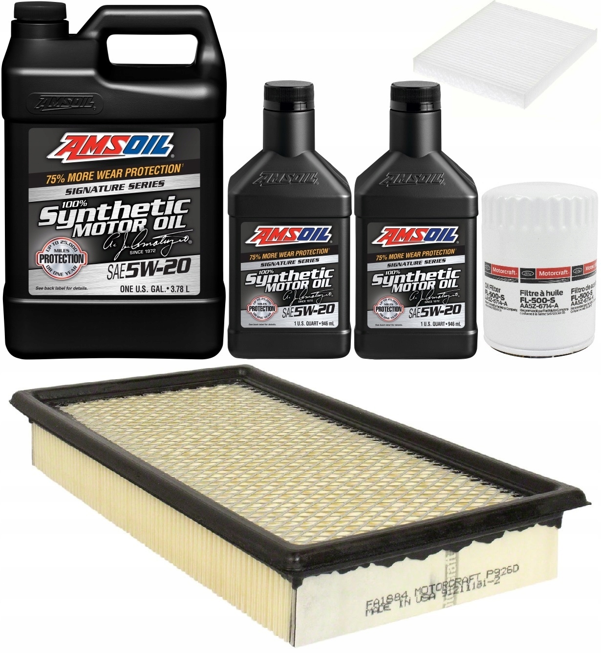 AMSOIL 5W20 + FILTRY FORD EXPLORER 3,5 11-19