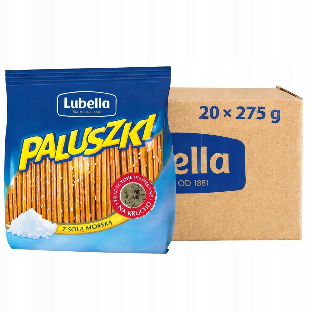 Levně Tyčinky Lubella se solí sada 275g 20 Ks
