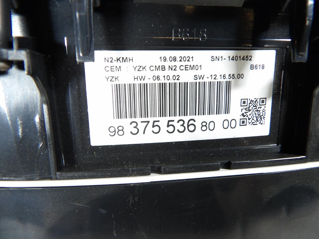 CITROEN C3 III LIFT dials 983755368000