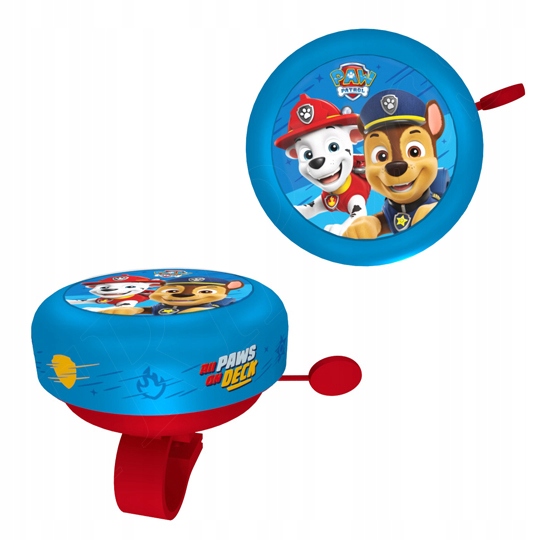 DZWONEK ROWEROWY DZWONEK DO ROWERU Psi Patrol Materiał dominujący metal
