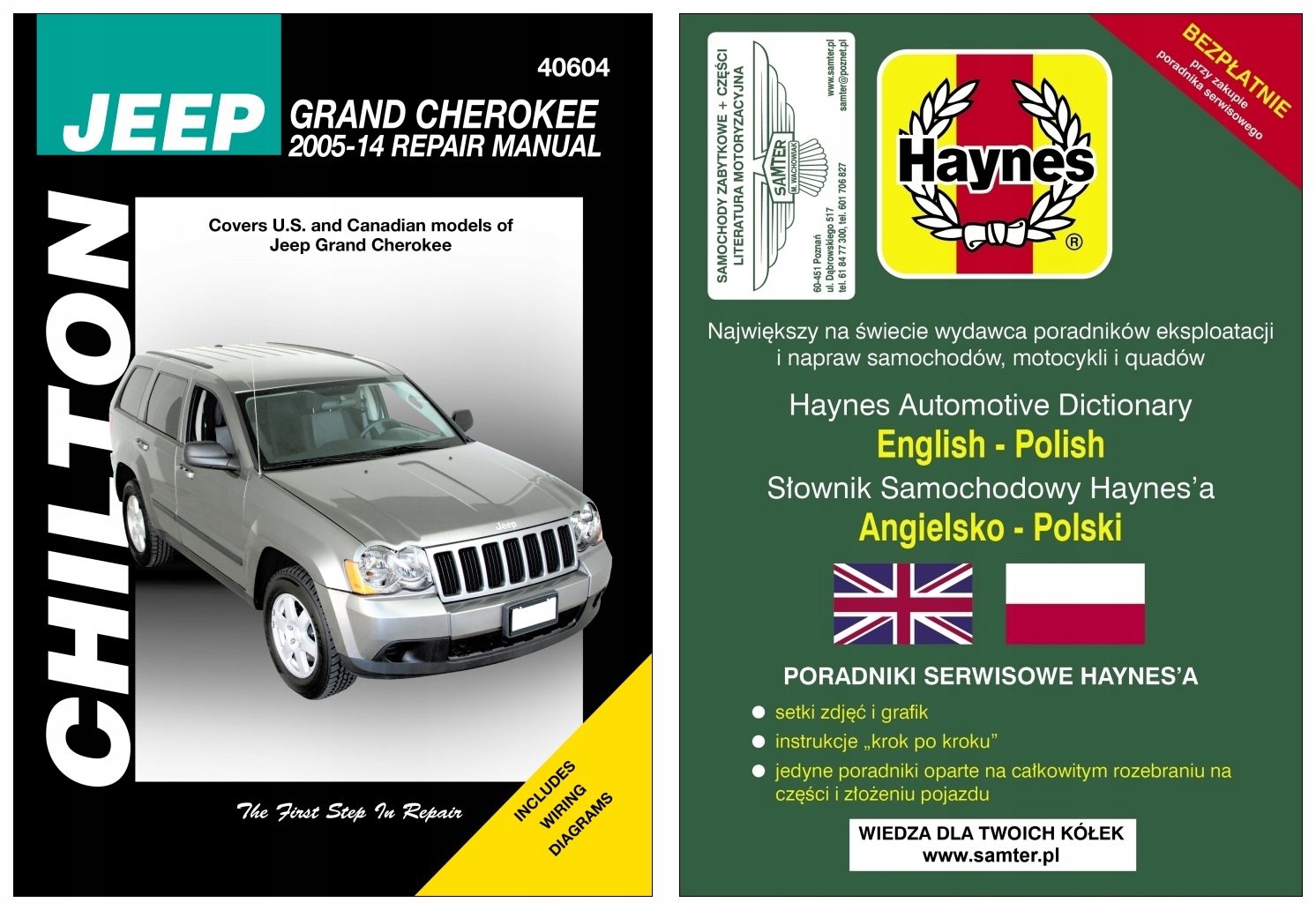 Jeep Grand Cherokee 2005 2014 instrukcja napraw