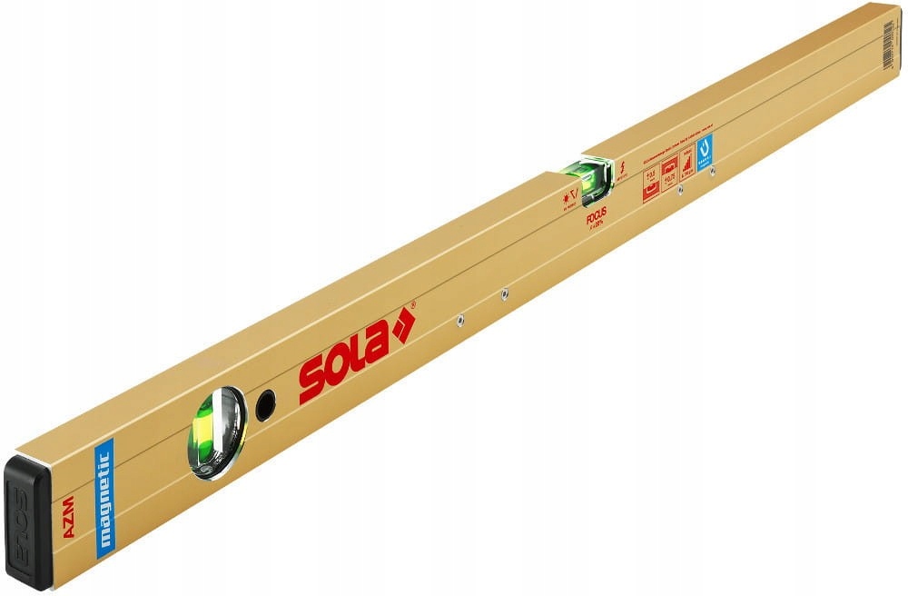 Vodováha Ukazatel Úrovně A Svislé Polohy Magnetická Azm 180 CM