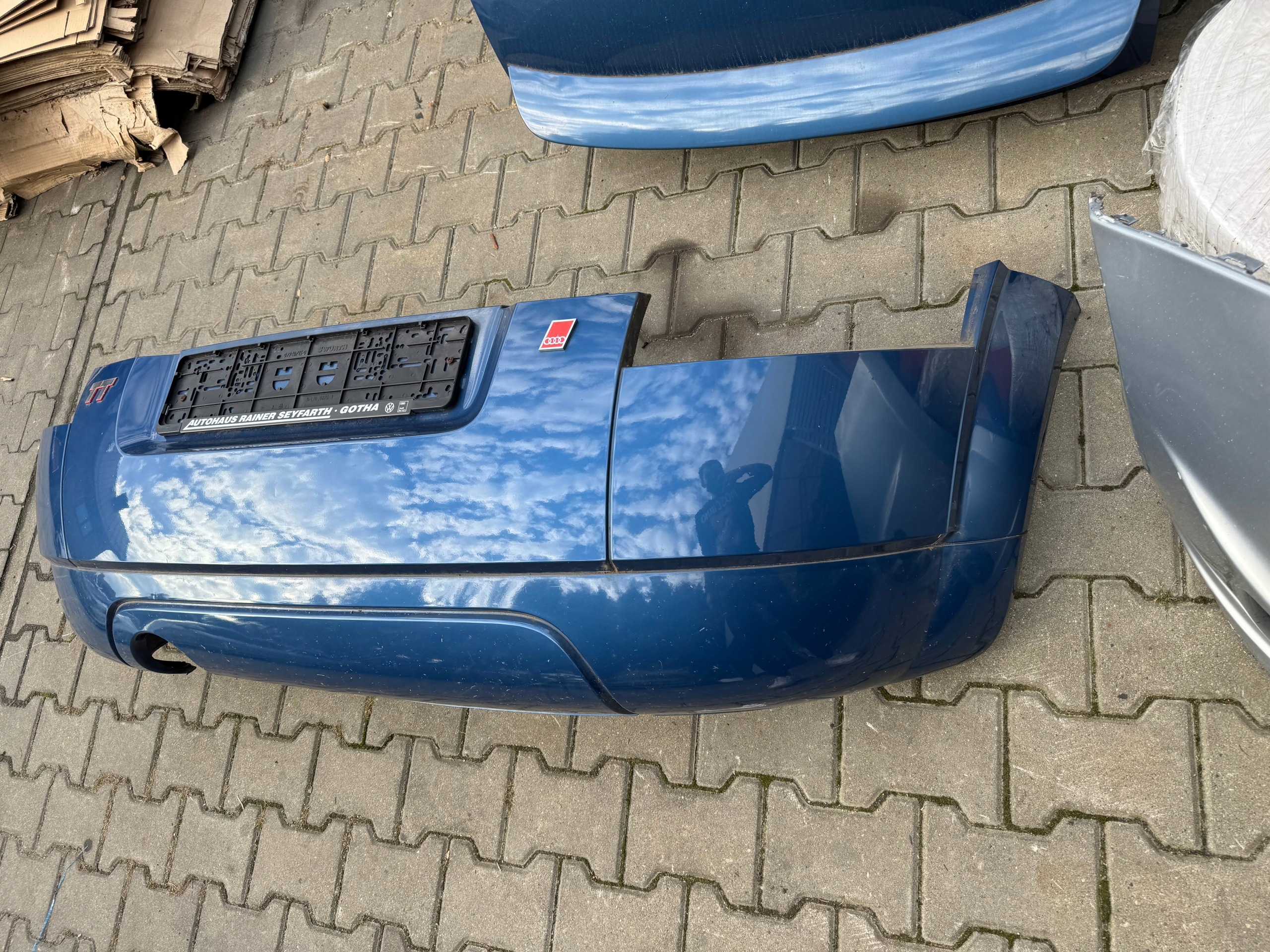 bumper rear part rear AUDI TT 8N LZ5W nice