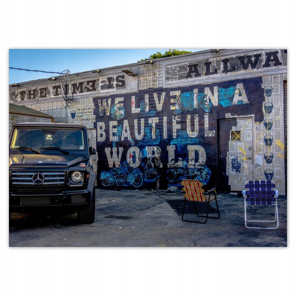 

Naklejki 70x50 Graffiti Sztuka uliczna