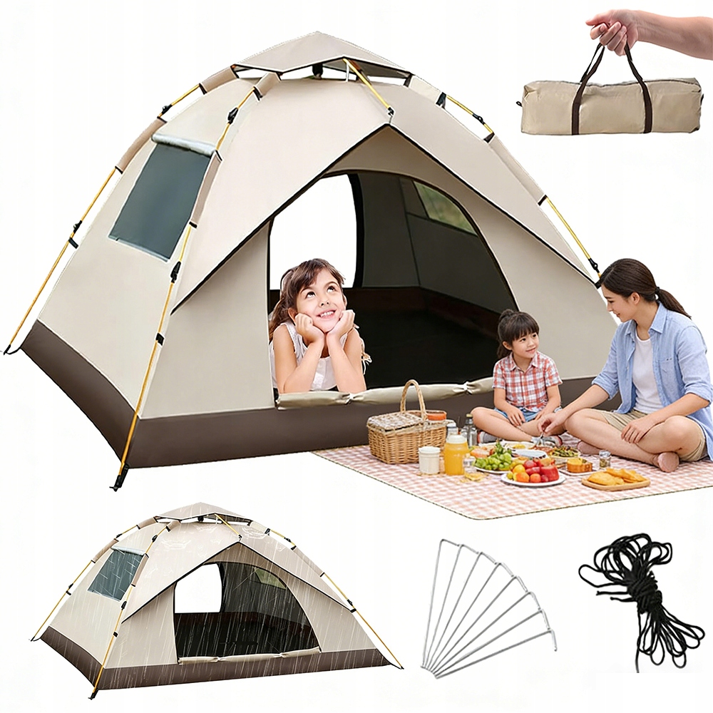 Stan Automatický 2-3 Osob Síťovaná Sluneční Okna