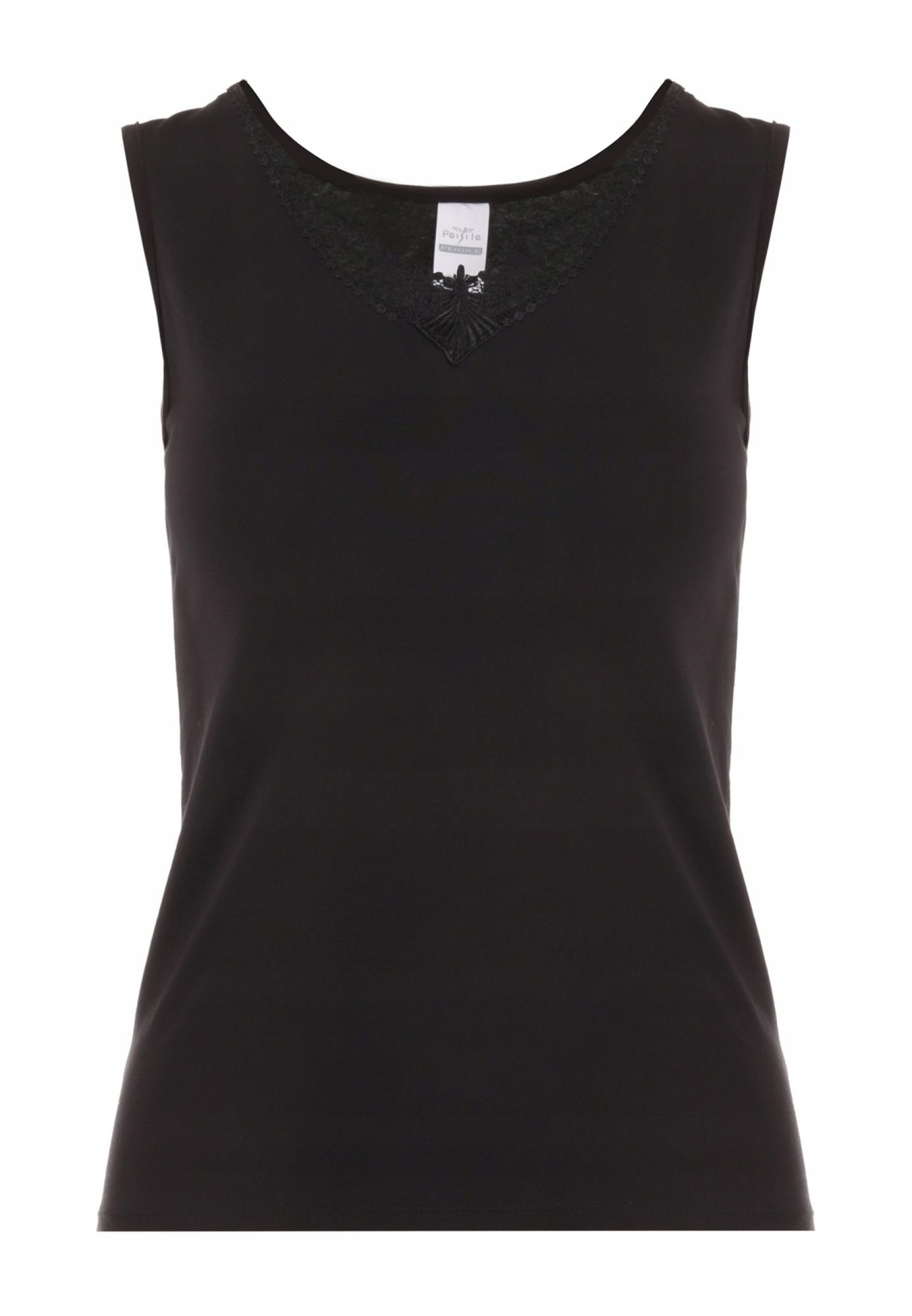 

Renee Czarny Top damski M/L Koronka