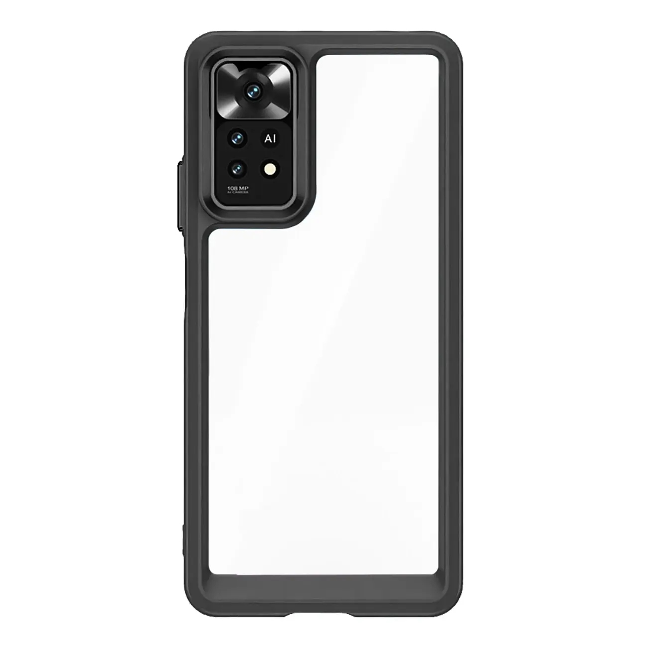 Etui silikonowe Outer Space Case do Xiaomi Poco M4 Pro 5G czarne Hurtel