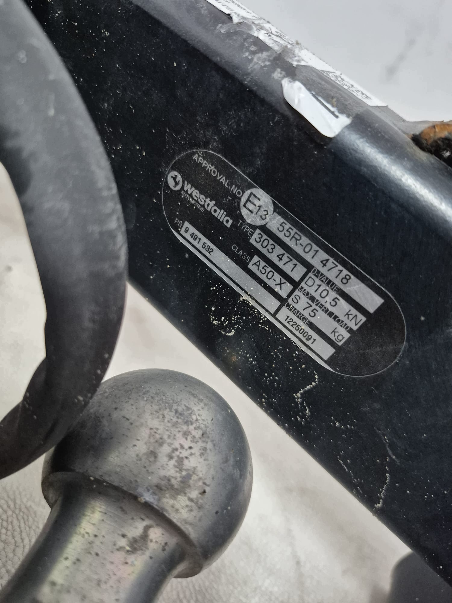 BMW 4 I4 G26 21- tow electrical WESTFALIA 9491532