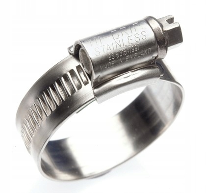 OPASKA ZACISKOWA METALOWA HI-GRIP 25-35