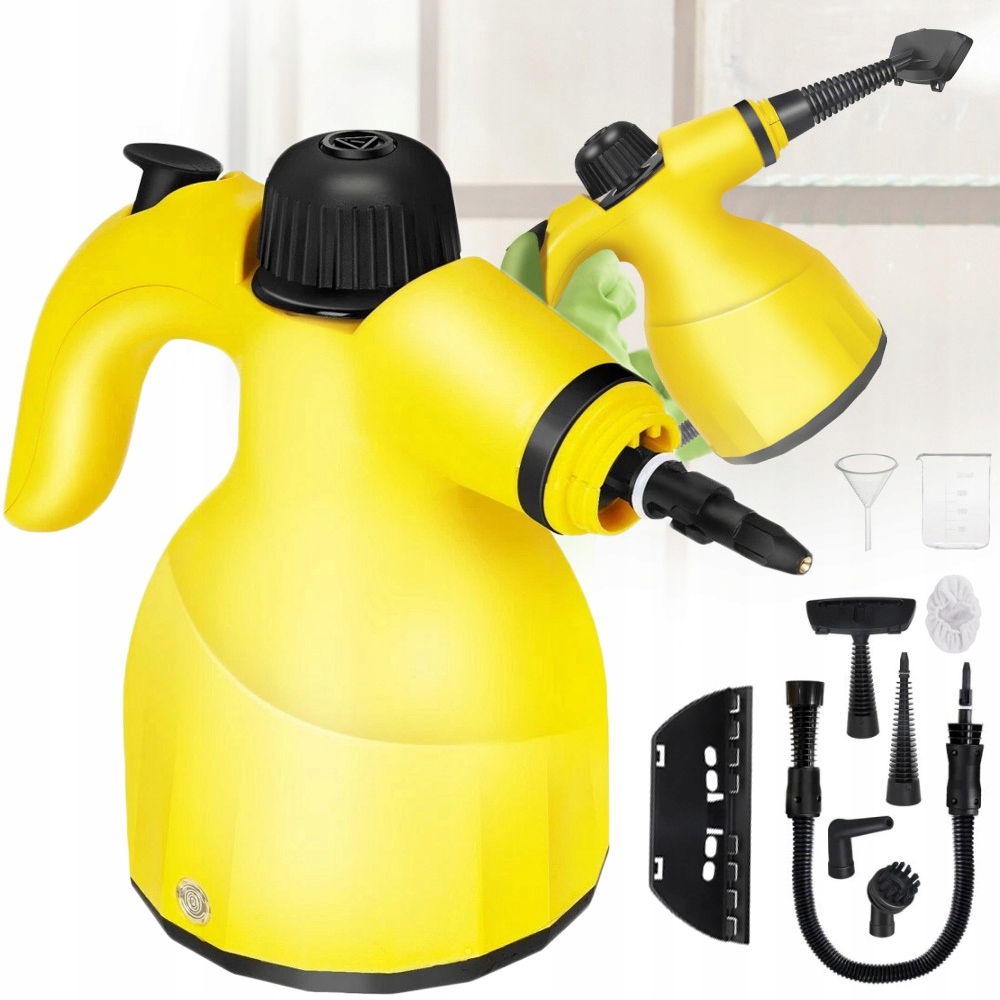Myjka Parowa Parowy Parownica Czyścik Uniwersalny+ Akcesoria 1000 W