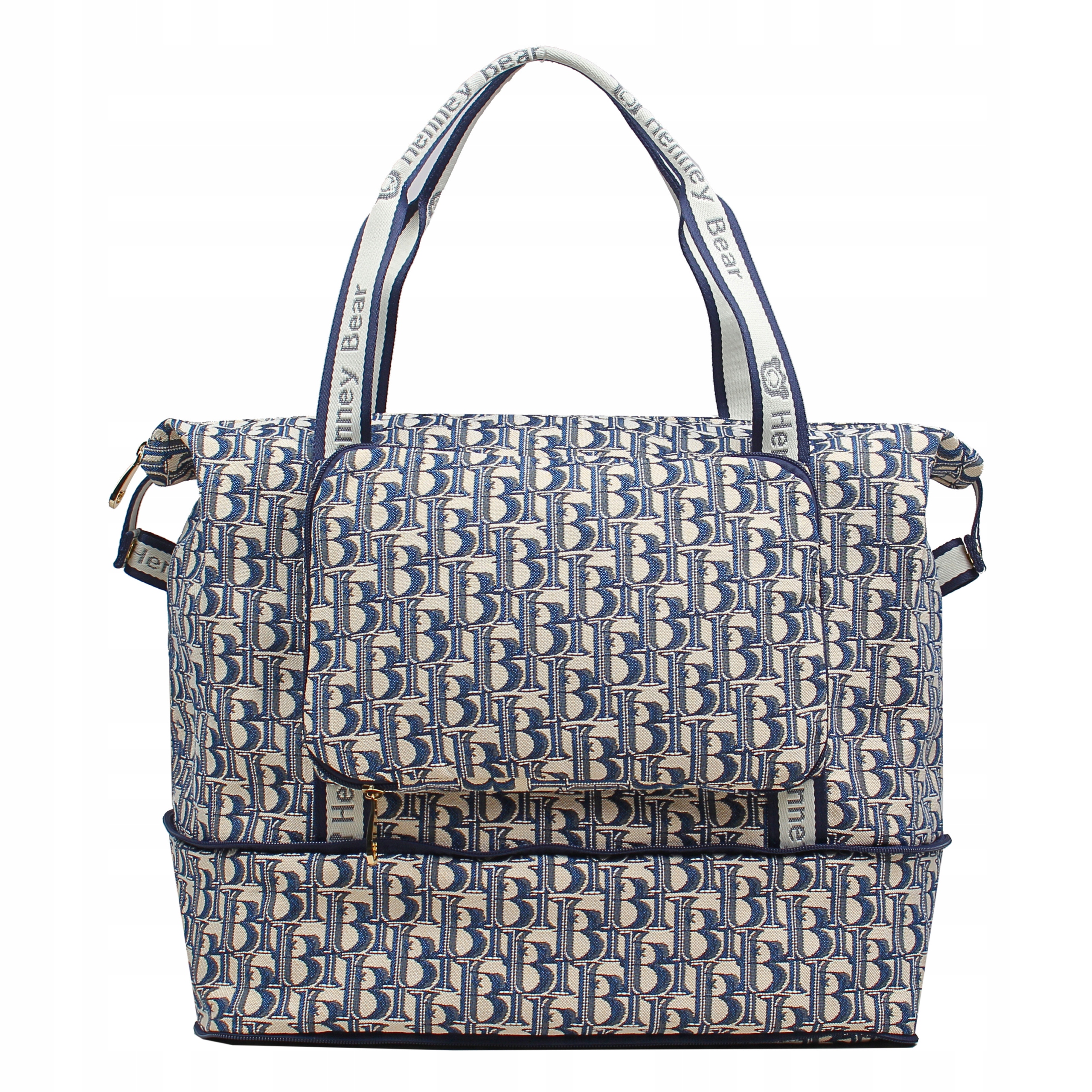 Dámská Shopper Kabelka A4 Prostorná Na Nákupy Henney Bear