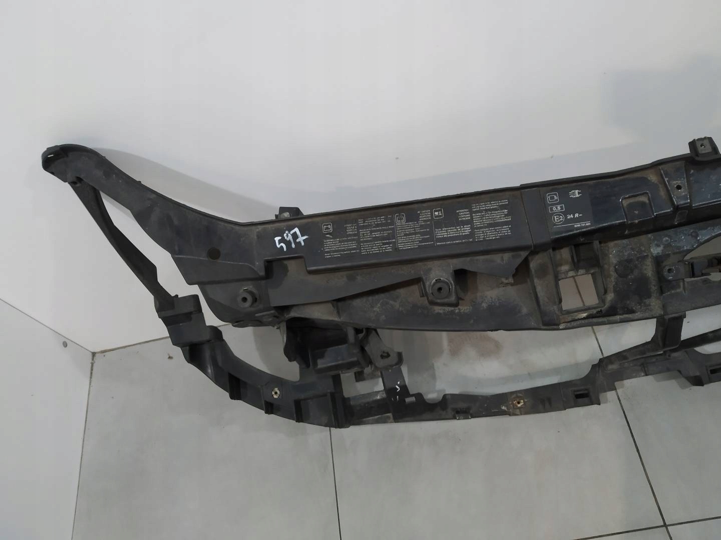 support panel for radiators pillar Renault Master III (2010- )