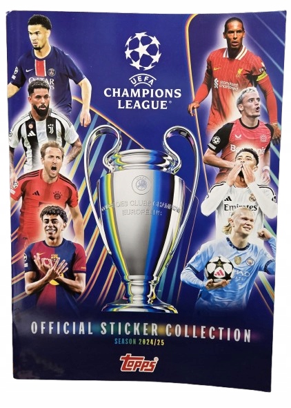 Uefa Champions League 2024/25 album do naklejania