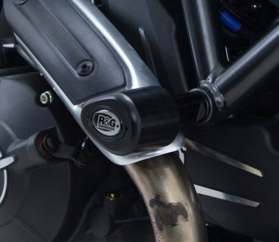 Padacie Protektory Aero Rg Racing Ducati Scrambler (800), Čierna Klasika
