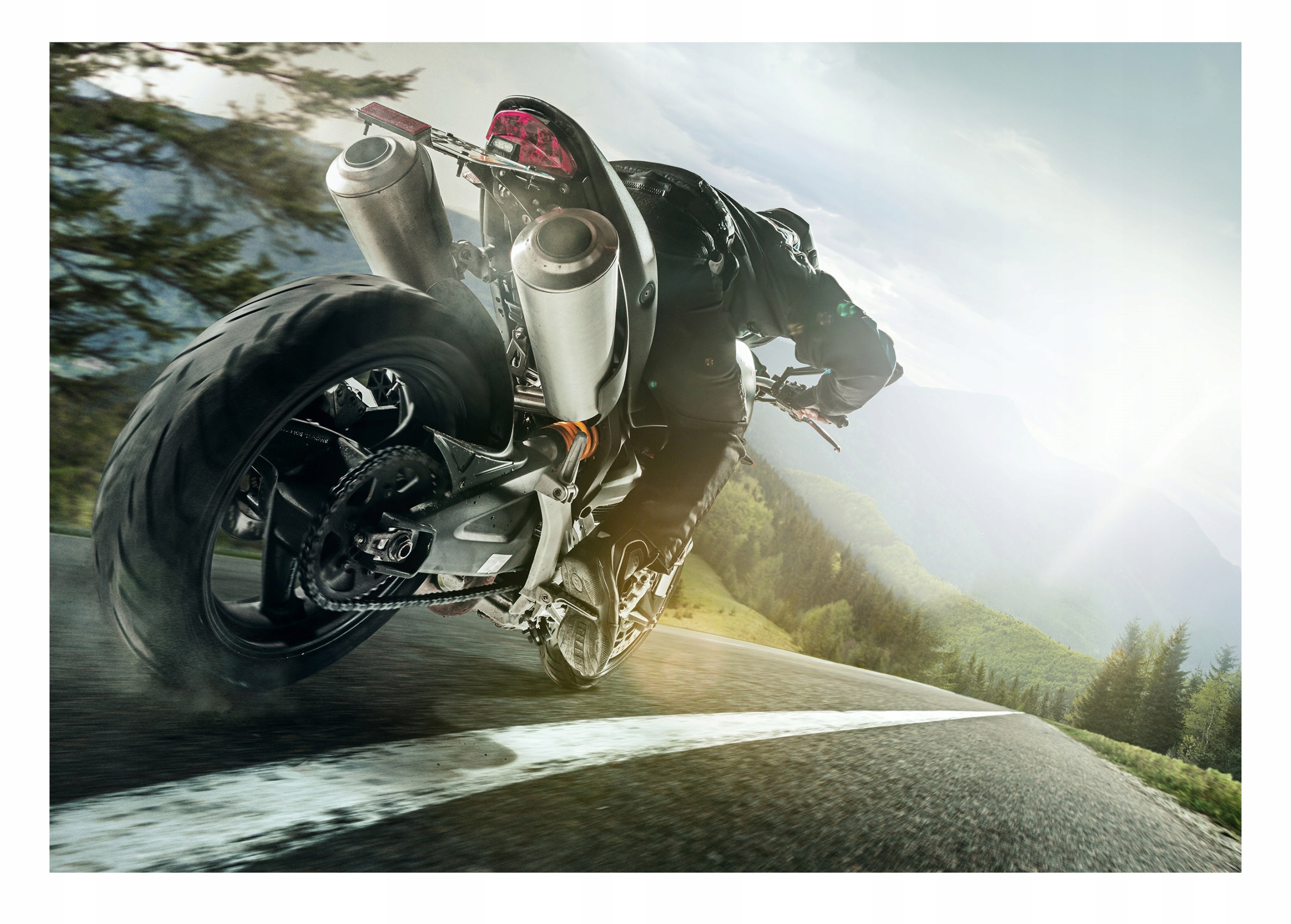 Fototapeta Mládež 3D Motocykel Motor 416x254