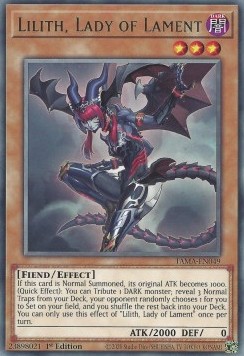 

Yu-Gi-Oh! Tcg: Lilith, Lady of Lament (tama)