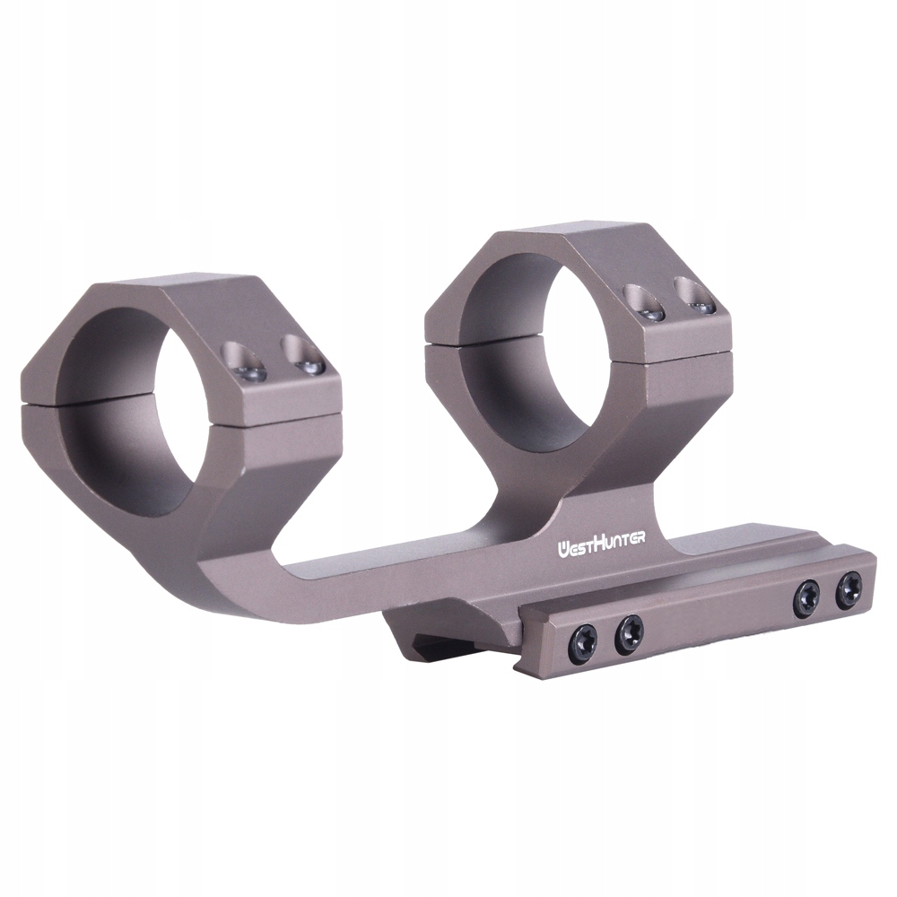 Jednoczęściowe pierścienie do montażu lunety 30 mm Picatinny Sight Mount Offset Cantilever