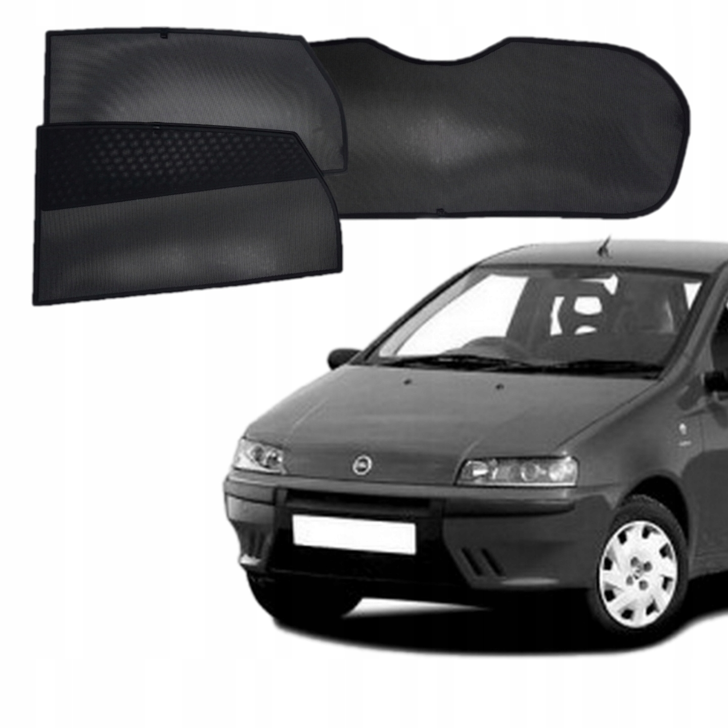 Krytky slunečních rolet určené pro vůz Fiat Punto II 2