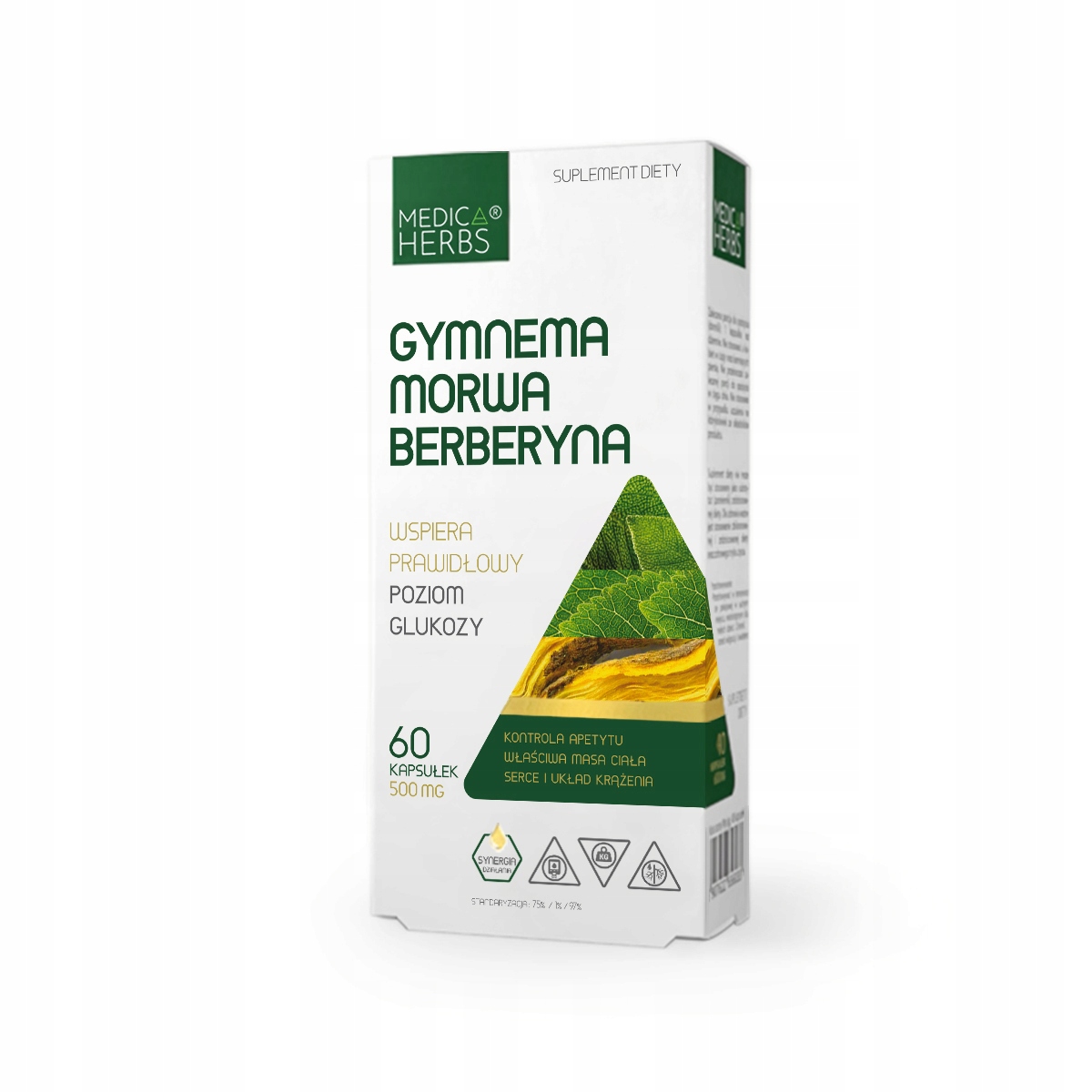 

Medica Herbs Gymnema Morwa Berberyna Cukrzyca
