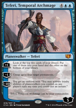 Teferi, Temporal Archmage (V.1) Commander 2014