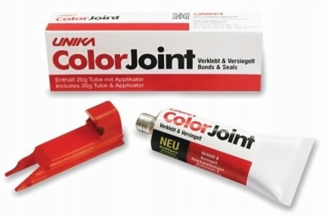 Klej UNIKA ColorJoint BIAŁY uszczelniacz do blatów 20g Stan opakowania oryginalne