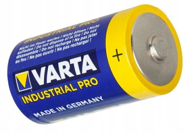 10x LR14 BATERIE VARTA INDUSTRIAL R14 C BATERIA 06-2032 Made in GERMANY Marka Varta