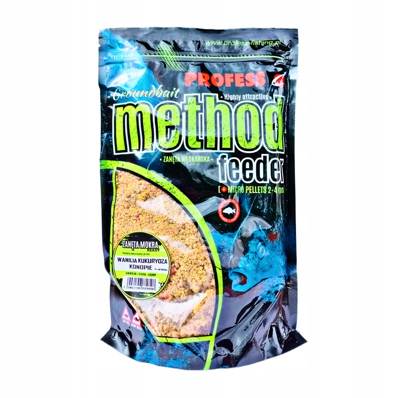 Profess Method Mix Ready Wanilia Kukurydza Konopie 700g