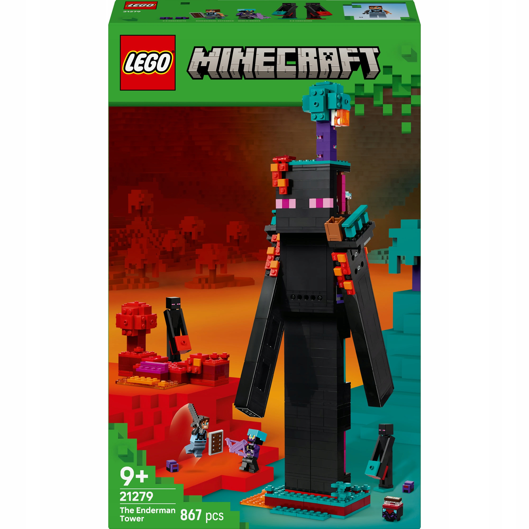 Lego Minecraft 21279 Věž Endermana