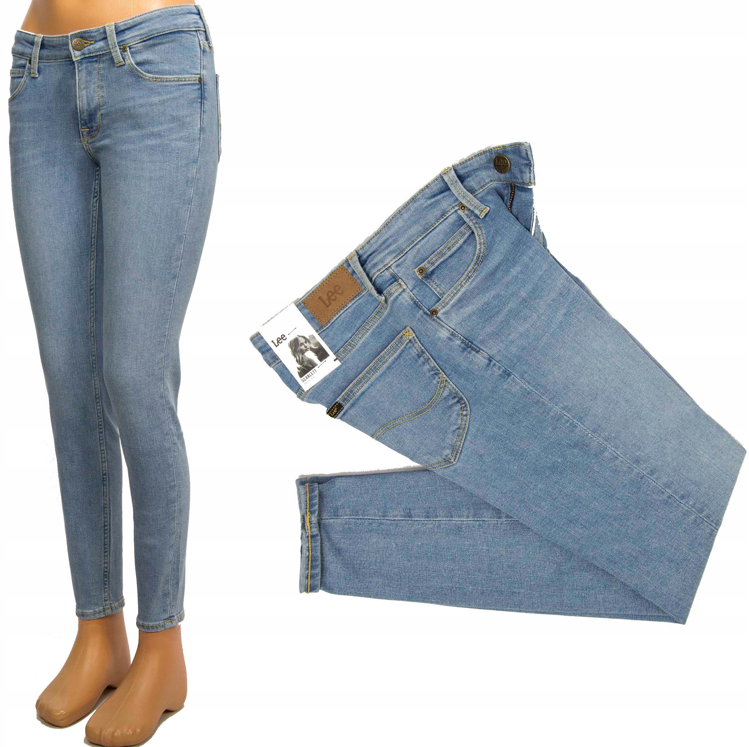 

Lee Scarlett Liv damskie spodnie jeansy W29 L31