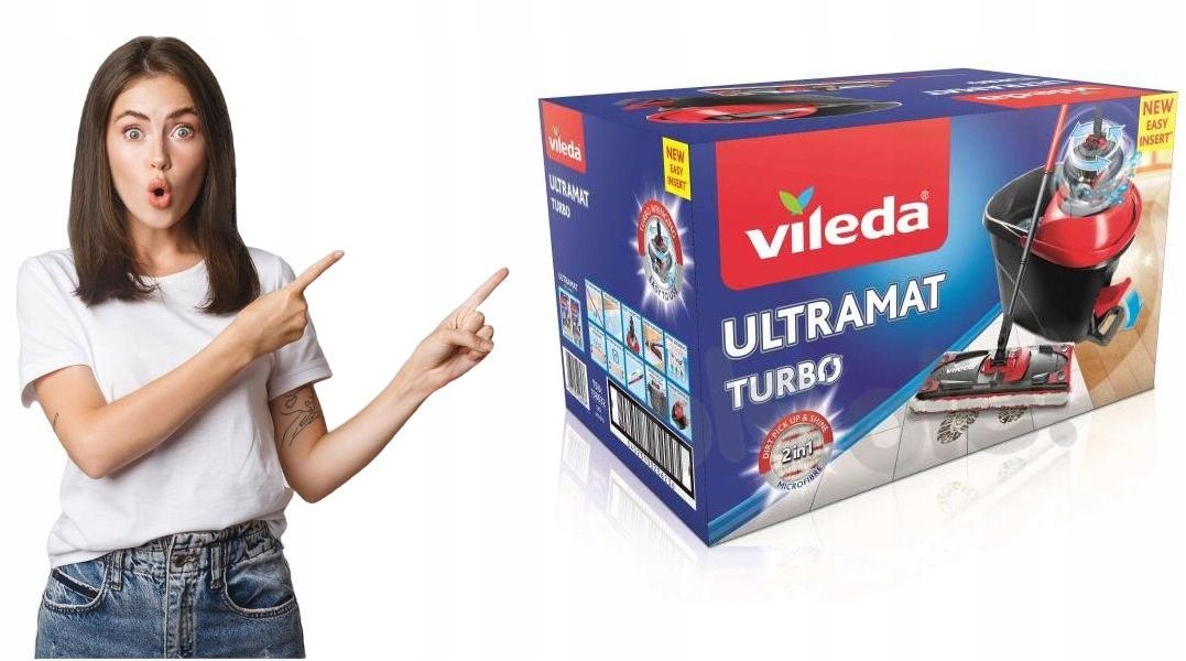 Levně Sada mopů Vileda Ultramat Turbo