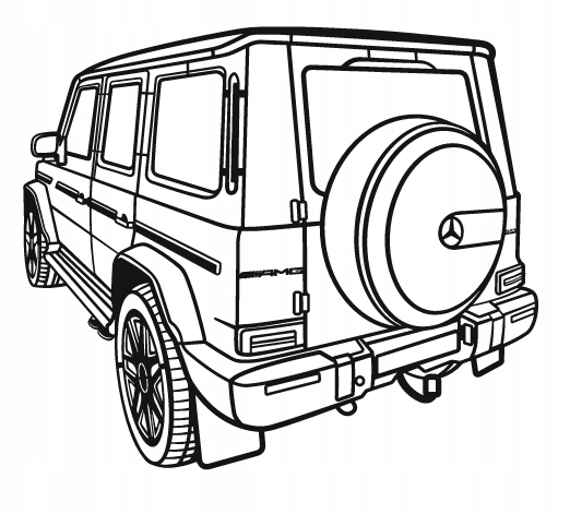 nástěnná dekorace Obraz Auto Mercedes G Class Perspective 2021